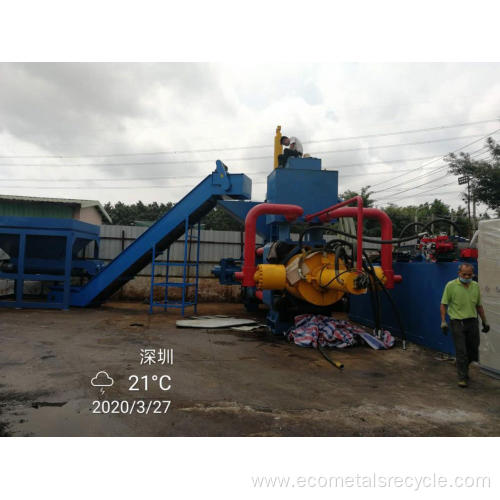 Horizontal 1000ton Steel Pellets Recycling Briquette Machine